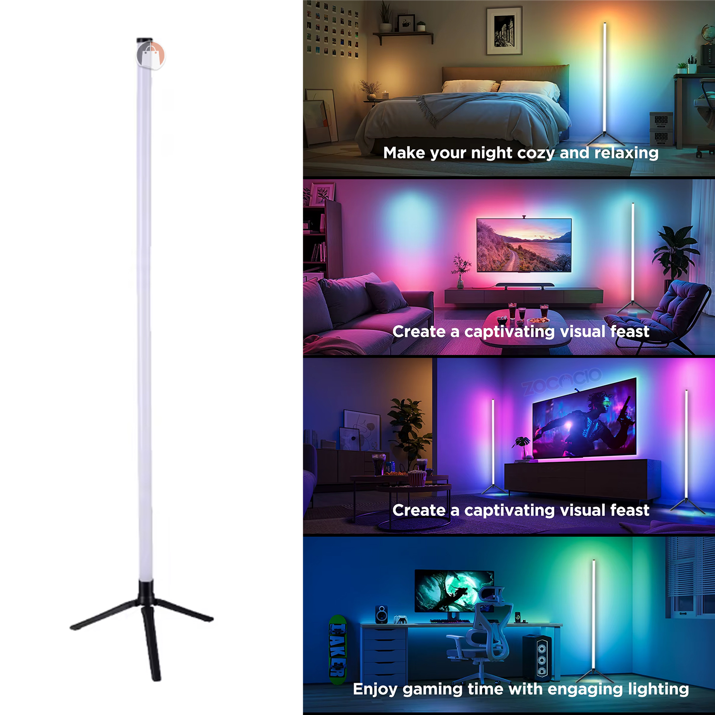 Miniatura 3 de Lampara De Pie Escenarios Y Ambientes